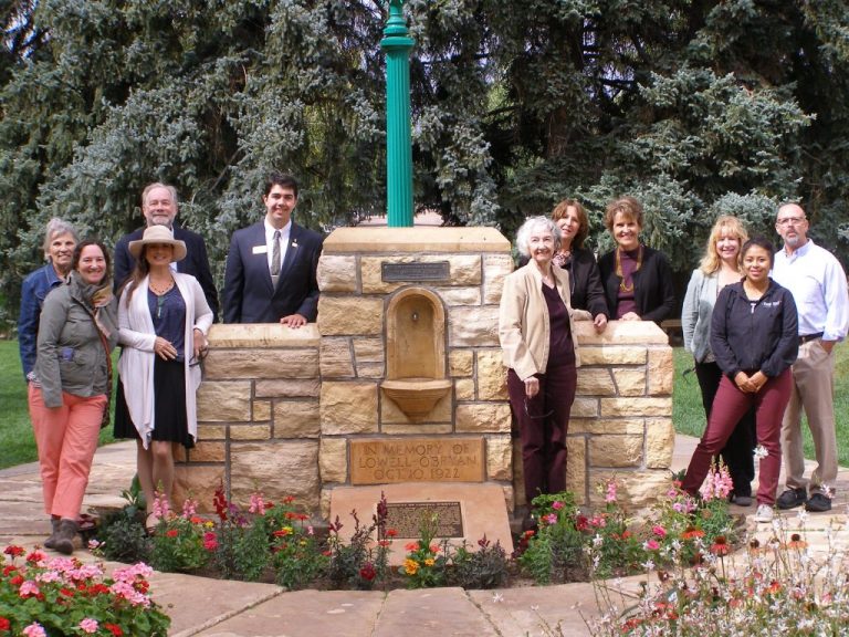 Group photo at dedication