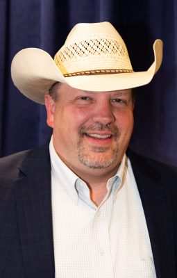 Portrait of man in cowboy hat