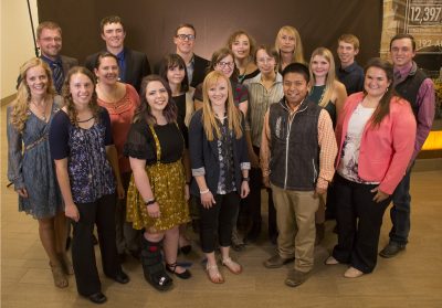 Group photograph of students