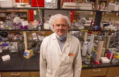 Portrait of man in personal protective equipment