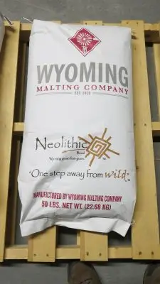 White flour sack from Neolithic Grains