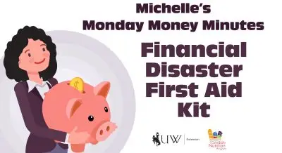 Money Minute Financial Disaster First Aid Kit