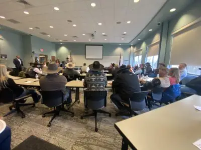 classroom of students