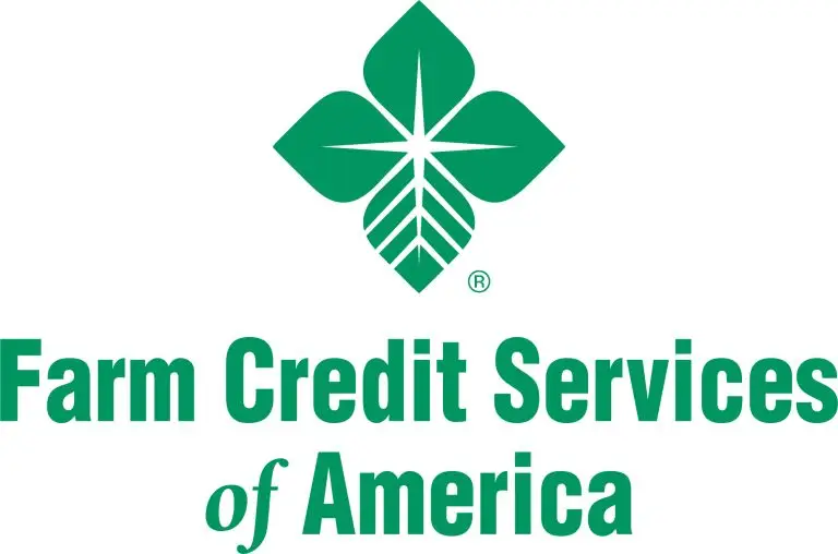 green four leaf logo of Farm Credit Services of America
