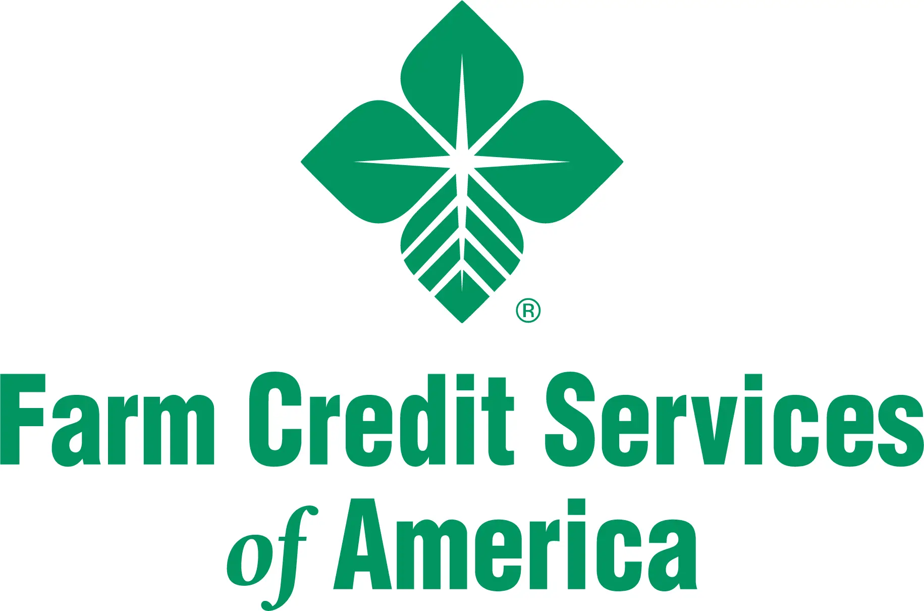 green four leaf logo of Farm Credit Services of America