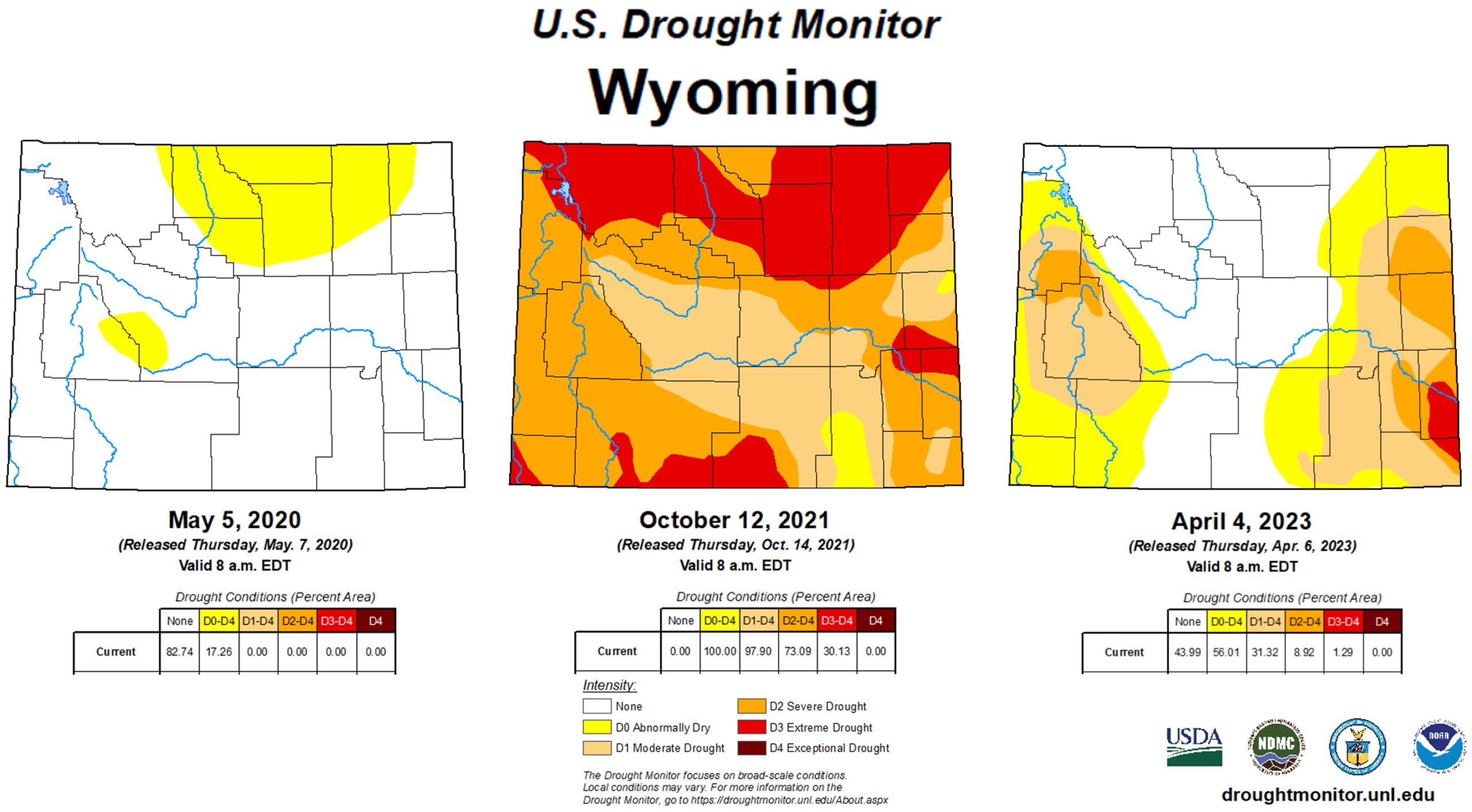 Monthly Webinars Provide Updates On Wyoming Drought Conditions Monthly Webinars Provide Updates On Wyoming Drought Conditions