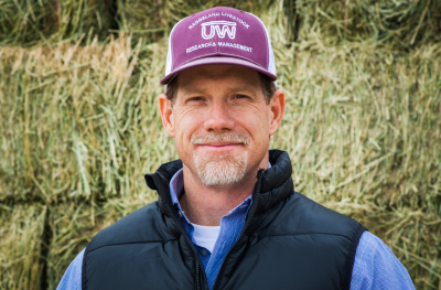 Professor Derek Scasta, interim director of UW Extension